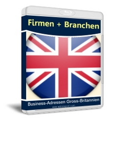Branchen Adressen Business Adressen England UK Grossbritannien
